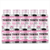 10x Testo Feminy – 600 Cápsulas – Body Nutry (ZMA + Boro + Acído Malico)