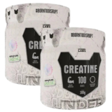 Kit 2 Unidades Creatina 300g Under Labz Monohidratada Pura – Materia Prima Alemã
