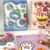 Caderno Diário Agenda com Cadeado Infantil Borboletas Urso Frutas Diário Infantil Menina 48 Folhas