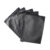 Saco Plástico 15x20cm Preto Fosco com Trilho Zip Lock Embalagem Organizadora 50un