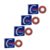 Kit Rolamentos da Roda Xtz 150 Crosser (4 Peças) Nachi