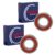 Kit Rolamentos Roda Dianteira Fazer 250 Até 2010 6202 6302 (2 Peças) Nachi