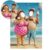 Painel Retangular Vazado Verão Praia Lateral Interativo Sublimado Em Tecido 1,50×2,20m – INT-18