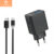 H’maston LR12 Carregador Turbo 4.8A, 2USB ,tipo-C,V8, Lightning Entradas
