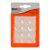 Kit Com 12 Adesivos Anti Impacto PVC Transparente 18mm Bestfer