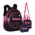 Kit Mochila Luluca Escolar Lancheira E Estojo LU24610