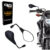 Retrovisor BMW F800 Haste Longa Rebaixada 90 Graus Lente Convexa