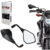 Retrovisor RVG Modelo Z400 Haste Longa 90° Lente Plana Para Yamaha