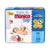 Fralda Infantil Turma Da Mônica Jumbo M Com 28 Unidades