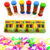 Kit 15 Cx Massinha de Modelar + 15 Bolha de Sabão + 15 Forminhas Cortador Molde Lembrancinha Festa