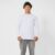 Camiseta Basic Streetwear Manga Longa Branca