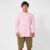 Camiseta Manga Longa Basic Streetwear Rosa Claro