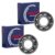 Kit Rolamentos da Transmissão (Câmbio) Ybr 125 / Factor 125 6203 6204 Nachi