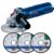 Esmerilhadeira Bosch GWS 9-125 + 3 Discos 900W