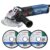 Esmerilhadeira GWS 17-125 S Bosch 220V c/ Controle + Discos