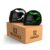 Kit Capacete Fechado Moto Masculino Feminino Pro Tork Sport Moto 788 Viseira Fumê Automático Verde