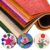 5 Folhas Pacote Placas De Eva 1mm 40×60 Com 5 Folhas Eva Glitter Para Artesanato Atividades Escolar