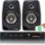 Kit 2 Caixas Som Ambiente +Amplificador 4 Canais Bt Eq Grave