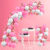 Kit 125 Balões Rosa 7”+ Branco 7”+ Rosa Metalizado5” – Balão Bexiga Liso/Cromado Para Festas e Aniversários OFF