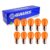 Caixa Kit 10 Uni Lâmpadas Pisca 12V 21W Âmbar 1056 Halógeno PY21W