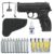Pistola de Pressão WG R11/C11 4.5mm Wingun + 1200 Esferas + Silicone +10 Cilindro + Coldre + Alvo Javali