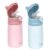 Garrafa Térmica Infantil Ursinho 320ml em Inox Canudo Temperatura 5h, Antiderrapante BUBA
