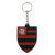 Chaveiro Flamengo Escudo Borracha