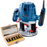 Tupia GOF 130 Bosch 1300W com 6 Fresas Vonder