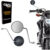 Retrovisor Gvs Moto Dt 200 Haste Cromada Lente Convexa Para Yamaha