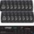 Kit Som Ambiente 300w Bluetooth +16 Caixas Parede Pretas