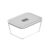 Pote de Vidro Hermético 1.2L Fresh Lock Branco Prático Multiuso com Vávula