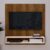 Painel TV Rack Suspenso Sala Home Decoração Sala Quarto nicho Varias Cores Painel TV Aparador TV