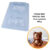 1~4 Forma BWB Urso Lapidado, Com Silicone(3 partes)Para Bombons de Chocolate E Confeitaria. Cód:3665