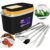 Kit Churrasco 5 Peças Aço Inox Com Caixa Termica Cooler 20l