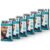 Kit 6x unidades – Grecin 5 Color Gel Barba e Bigode Castanho Escuro M-100 28g – Cobre os fios grisalhos em 5 minutos