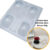 1~4 Forma BWB Com Silicone (3partes) Para Chocolate Cód.9841-Mouse 100g.Para Festas Trufas, Bombons.