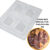1~4 Forma BWB Com Silicone (3 partes) P Choco Cód. 1140 – Trufa Pirâmide 35g.  Trufas, Bombons, Alfajor
