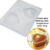 1~4 Forma bwb com silicone (3 partes) cod 1094 – Coração Porta Jóias  155 g