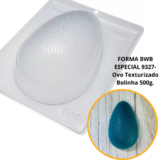 1~4 Forma BWB Com Silicone (3 partes)Para Chocolate Cód. 9327 – Ovo Texturizado Bolinha 500g. Páscoa (CHOCO)