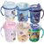 Caneca Trio com Alça e Tampa Bico Disney Mickey Minnie Batman Patrulha Canina 330 ml Plasútil