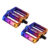 Pedal Bike Absolute Brutus Flat Bmx 9/16 Oil Slick Camaleão
