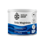 Trio Magnésio(Malato,Bisglicinato e Óxido de Magnésio) 60 caps – Ocean Drop