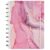 Caderno Inteligente Grande Ágatha Rosa 21,5 × 28 cm, 80 Folhas, Discos Reutilizáveis