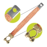 Cabo Terra Cordoalha Negativo Bateria Fusca Brasilia Kombi Variant Karmann Ghia Veraneio 30cm
