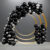 Kit 150 Balões PRETO 7”+ PRATA  Metalizado 5” – Balão Bexiga Liso/Cromado Para Festas KIT93