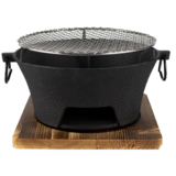 Panela Ferro Fundido Multifuncional Churrasqueira Fritadeira a Carvão – WCT FITNESS