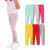 Kit Sortido de 6 Calças Leggings de Cotton para Meninas Ou 4 Calças Legging Bebê Menina