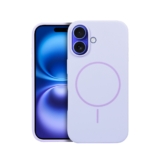Capa Case Capinha MagSafe Silicon Liquid para iPhone 16 Gshield – Proteção Contra impactos – Lilás