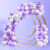 Kit 125 Balões Lilás 7”+ Branco 7”+ Violeta Metalizado 5” Balão Bexiga Liso/Cromado Para Festa KIT15