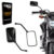 Retrovisor Gvs Moto Para Strada Twister Abs Preto Lente Convexa Par